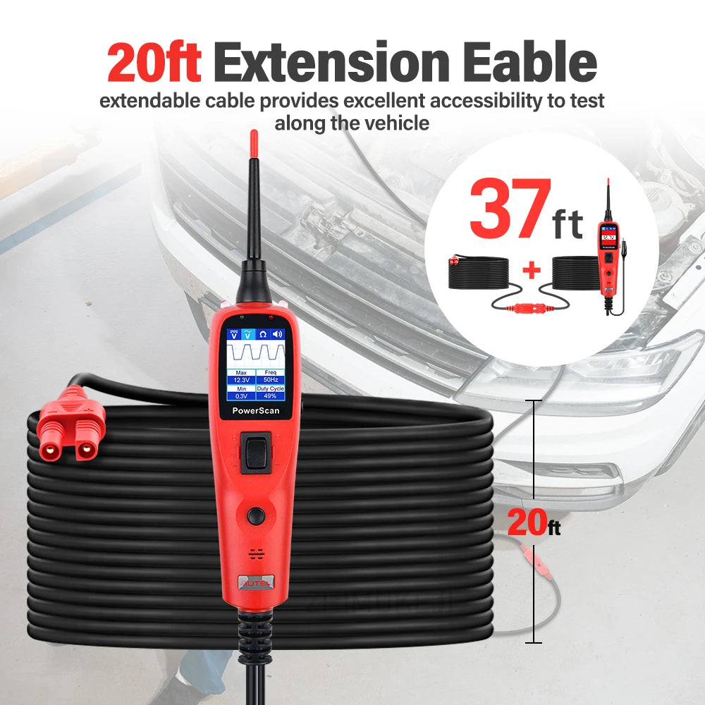 Autel Powerscan PS100 Automotive Circuit Tester System 12V/24V Auto El