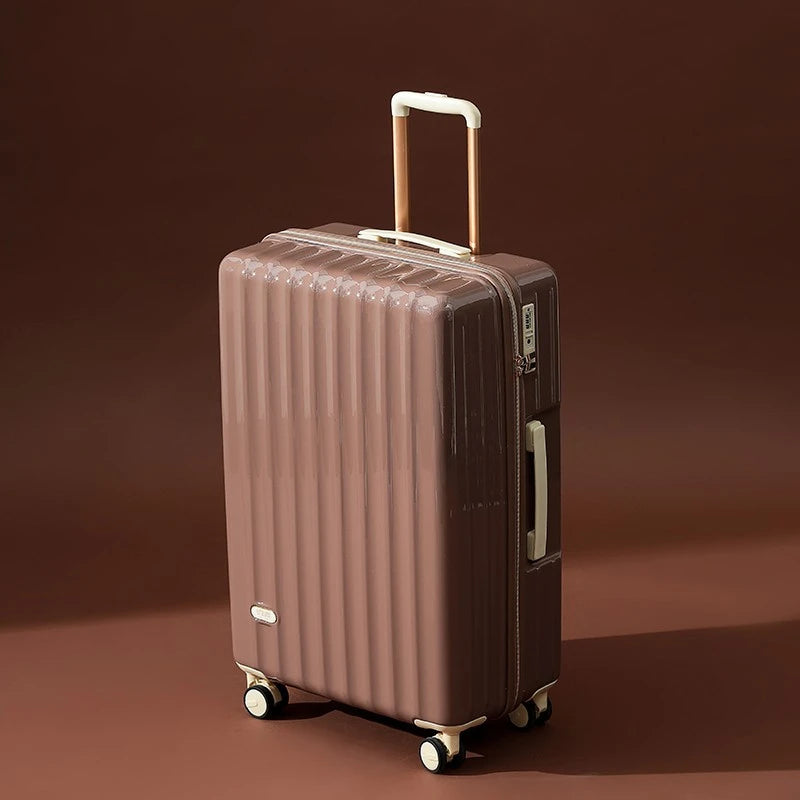 Fashion Rolling Luggage Lightweight Travel Suitcase in USA