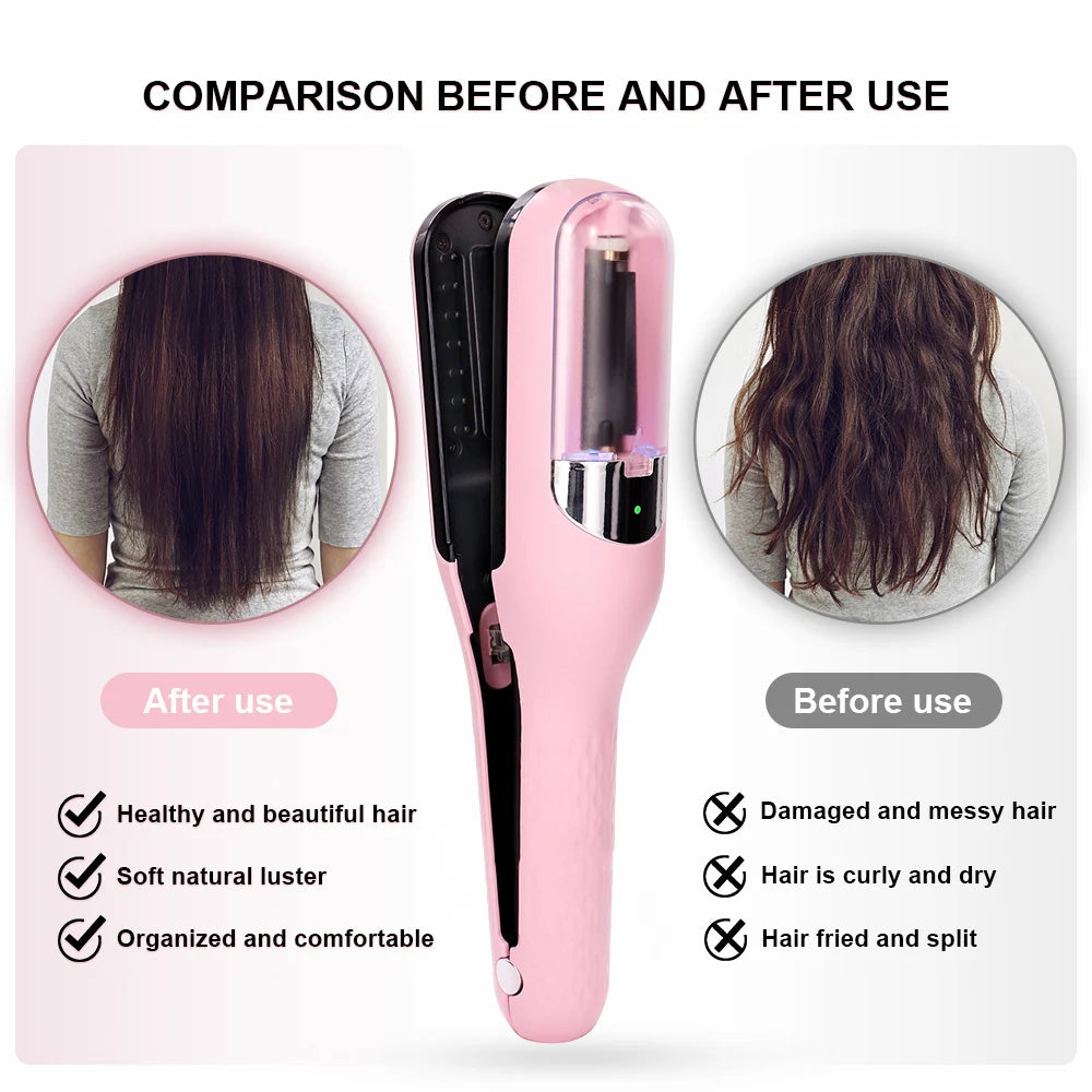 Hair Split Ends Trimmers Automatic Split End Remover Damaged Hair Repa