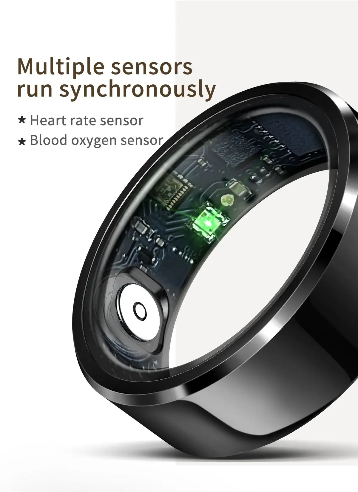 Women Smart Ring Heart Rate Blood Pressure IN USA.