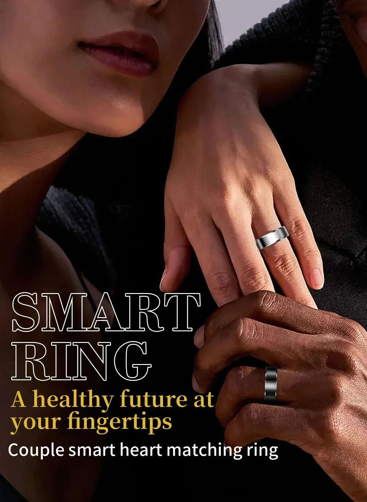 Women Smart Ring Heart Rate Blood Pressure IN USA.