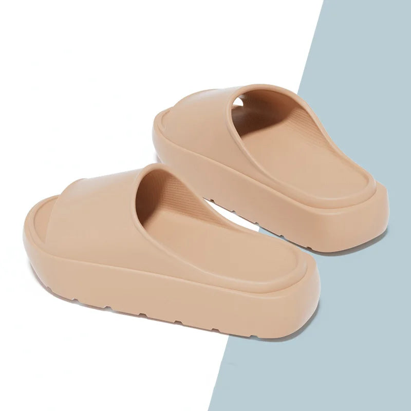 Summer Beach Thick Sole EVA Slippers Women Thick Platform in USA