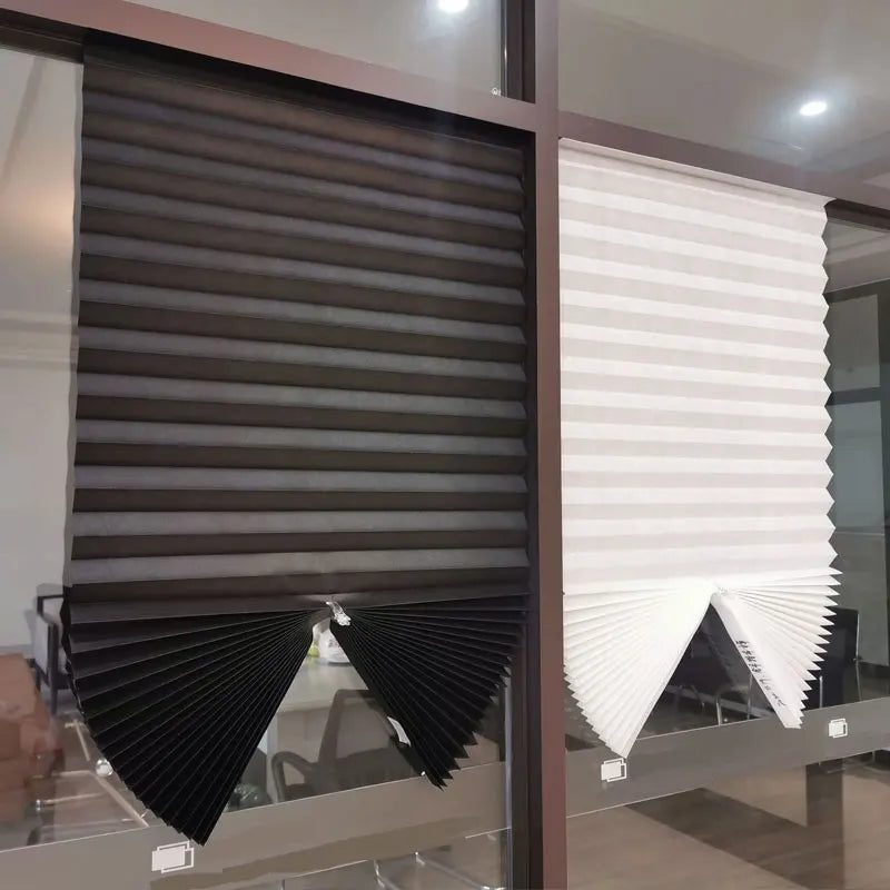 Shades Self-adhesive Half Windows Nonwoven Folding Curtain in USA