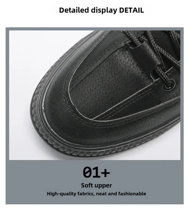 Spring Men's Shoes New Breathable Work Safety in USA