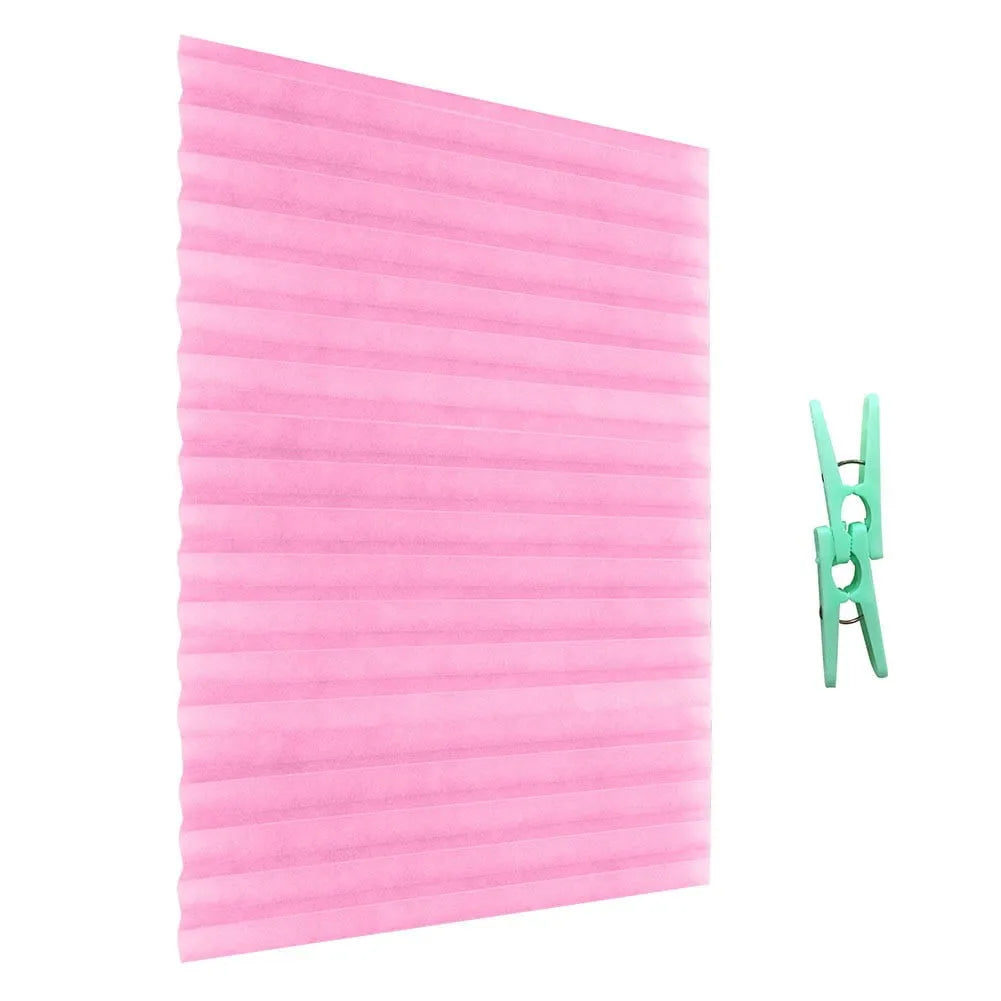 Shades Self-Adhesive Half Windows Nonwoven Folding Curtain in USA