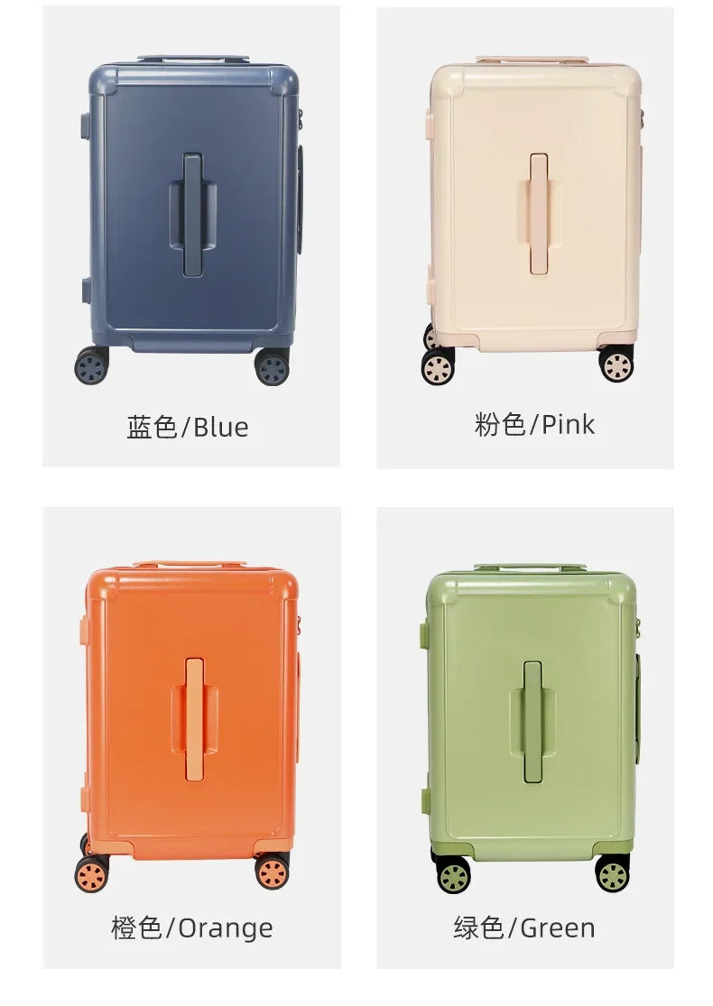 Candy Color Rolling Luggage Travel Suitcase Fashion in USA