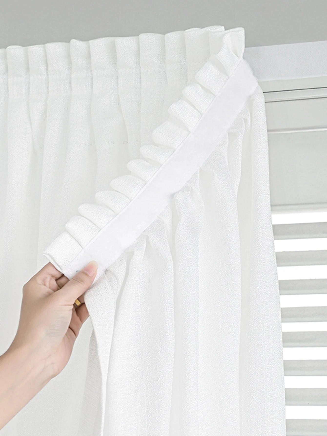 White Blackout Curtains