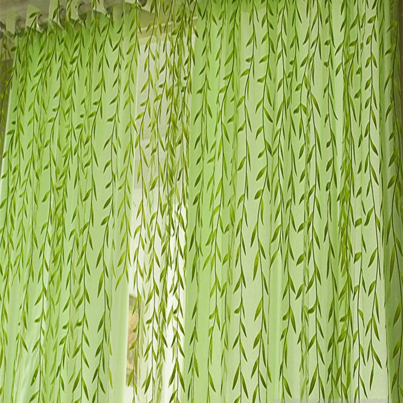 Voile Solid Sheer Gordijnen Window Curtains Living Room in USA