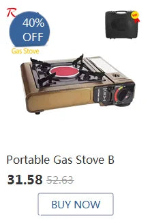 Protable Butane Cassette Stove Burner Outdoor Camping IN USA.