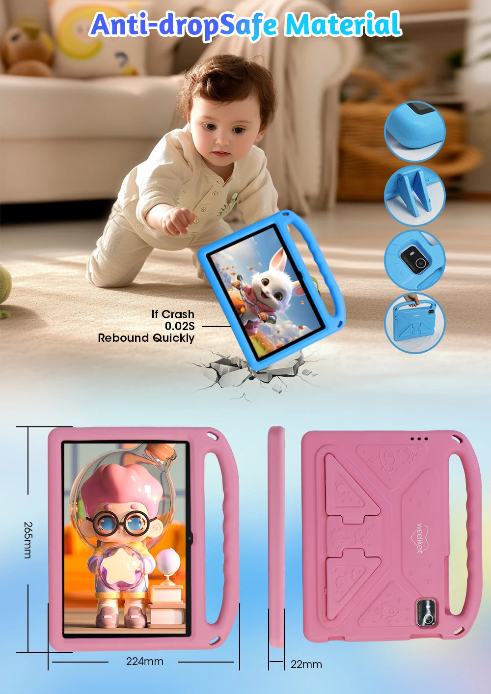 Tablet Kids Android Octa Core Children Tablets IN USA.