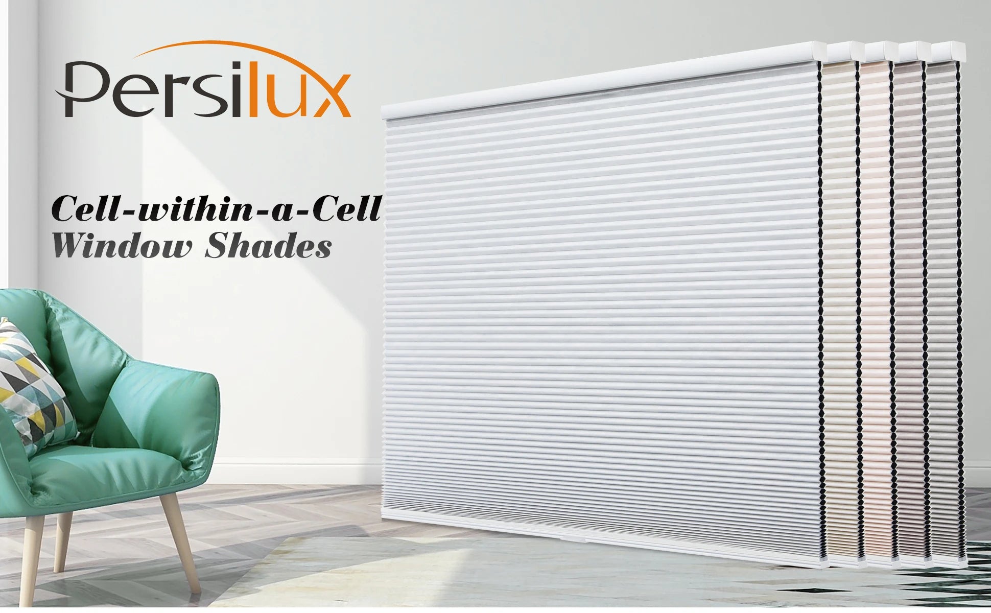 Persilux Blackout Cellular Blinds Honeycomb Shades