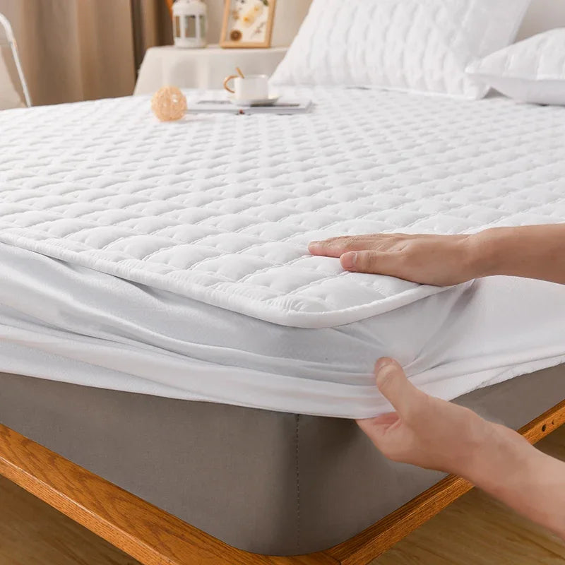 Waterproof Cotton Fitted Bed Sheet Anti-mite in USA.