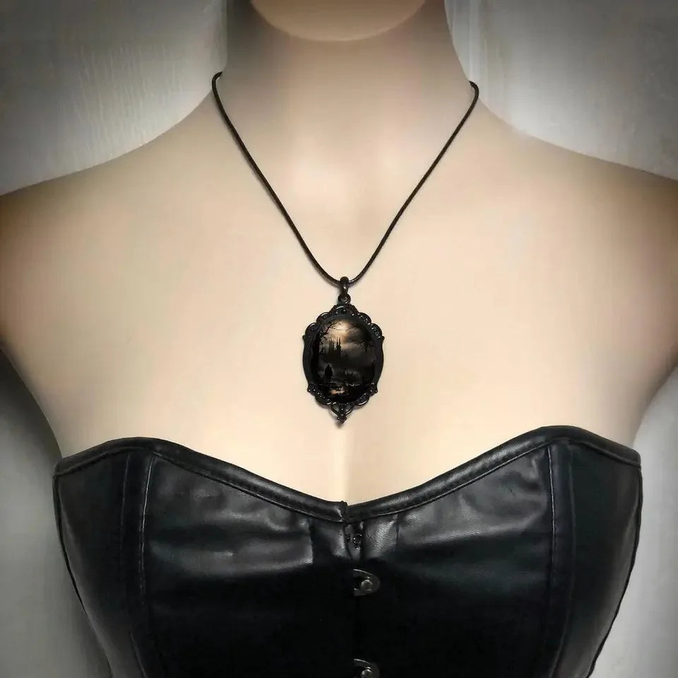 Women Man Fashion Pagan witchcraft Jewelry Crow in USA