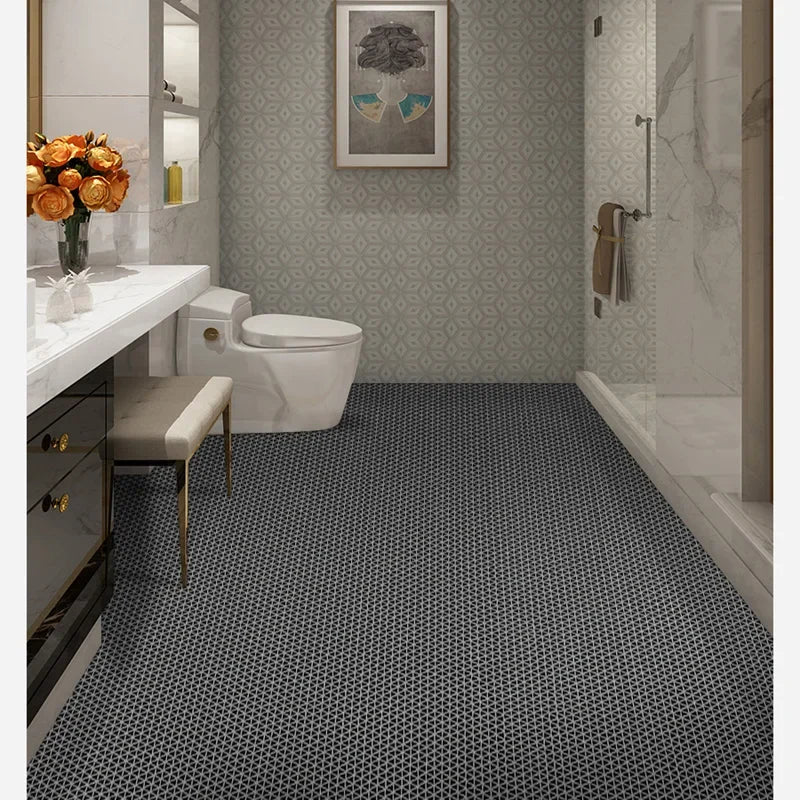 NEW Bathroom Carpet Honeycomb Foot Mat Bathroom Anti-slip