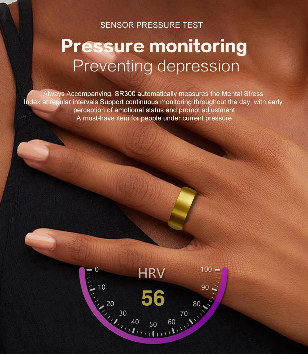 Smart Ring Heart Rate Blood Pressure Blood Oxygen IN USA.