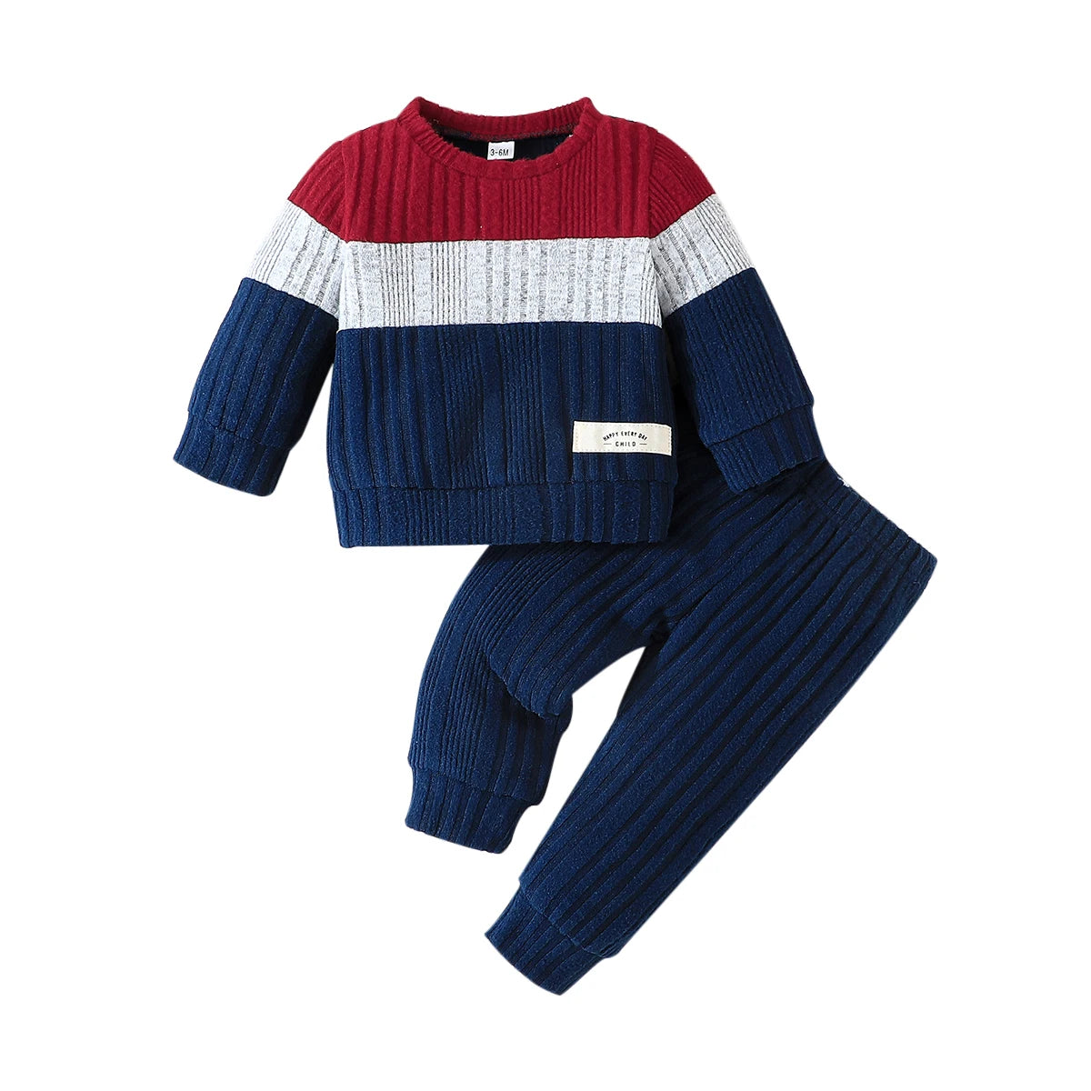 Baby Clothes Boys Set Long Sleeve Warm Winter Sweater in USA