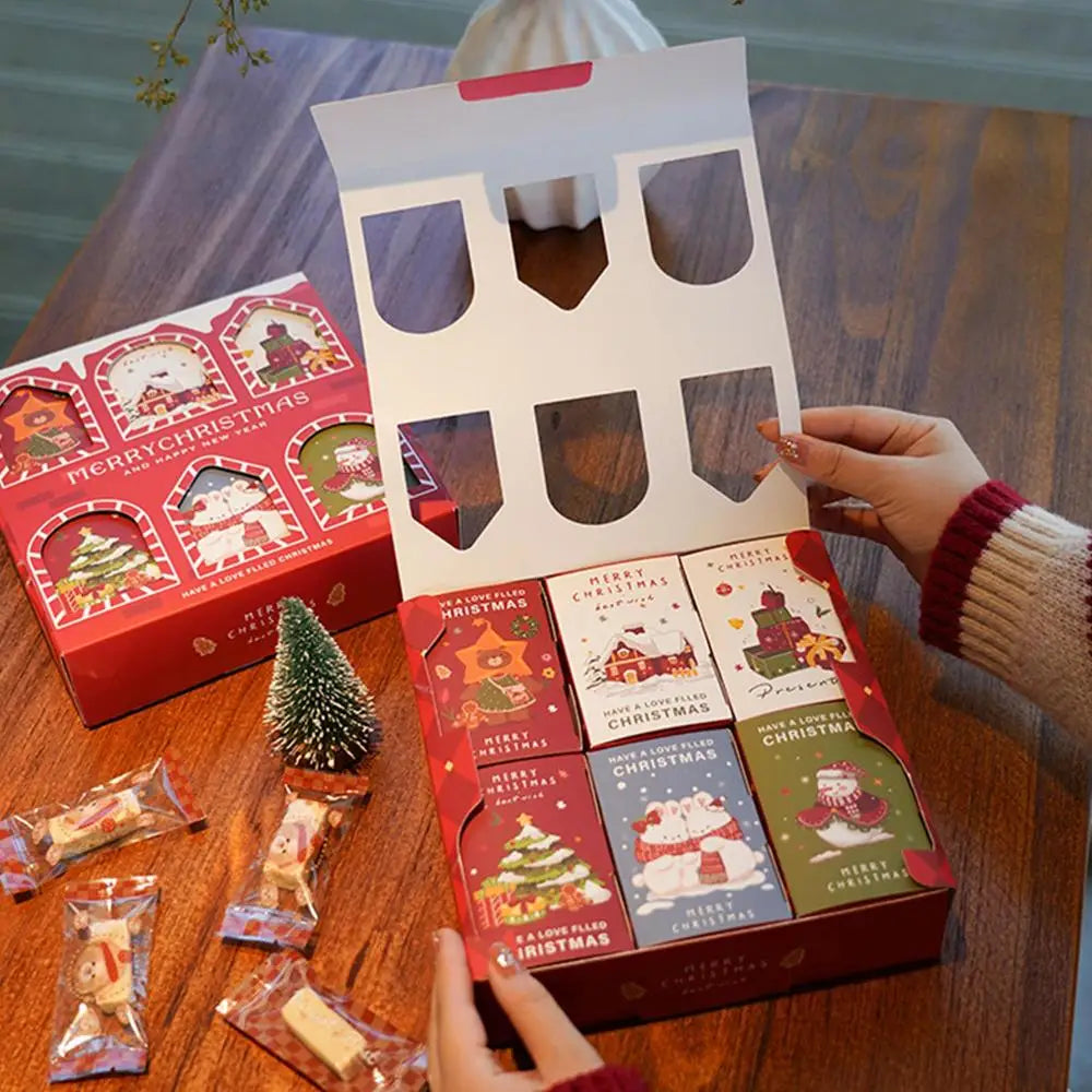 Grids Chocolate Candy Box Creative Christmas Candy in USA