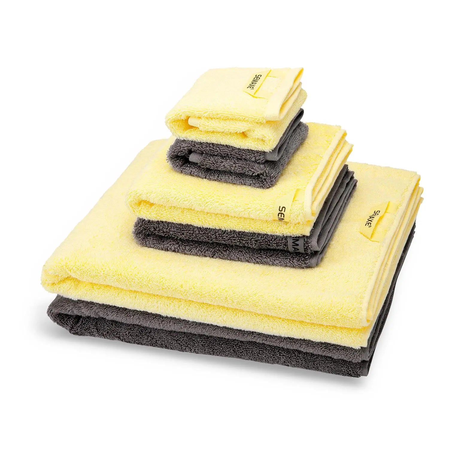 SEMAXE Bath Towels Set,2 Large Bath Towels,2 Hand