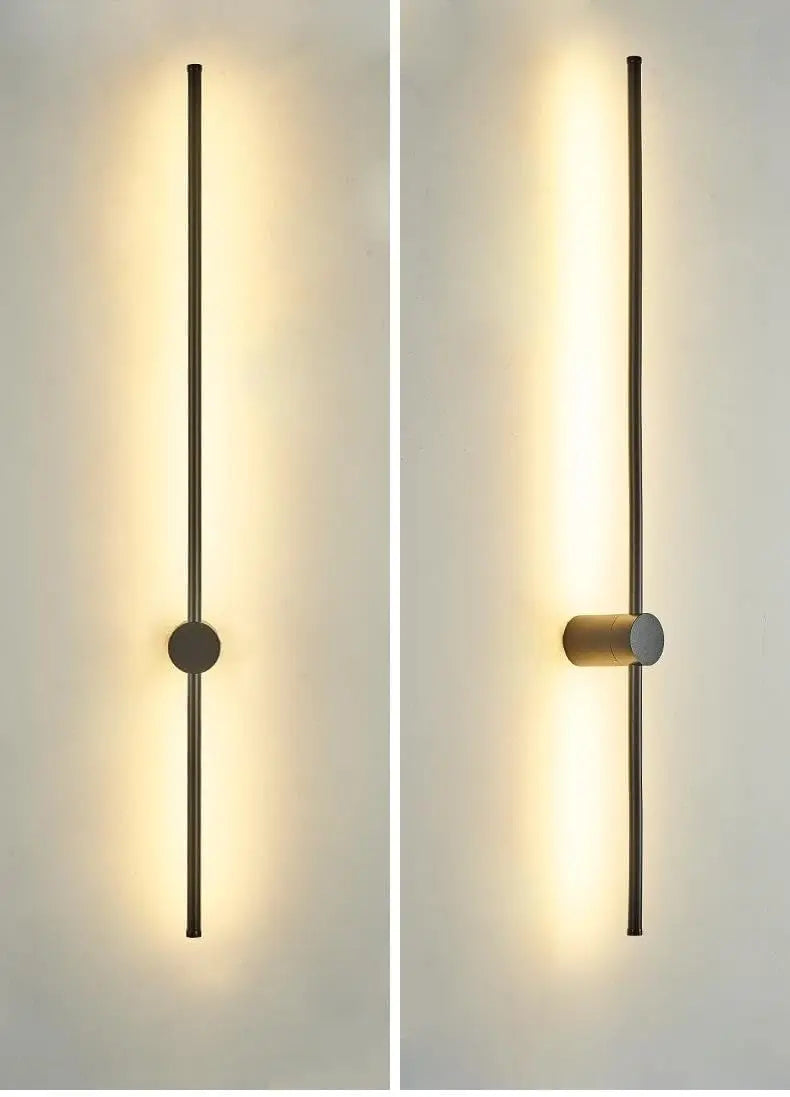 LED Linear Wall Lamp, Indoor Long Strip Lighting IN USA.