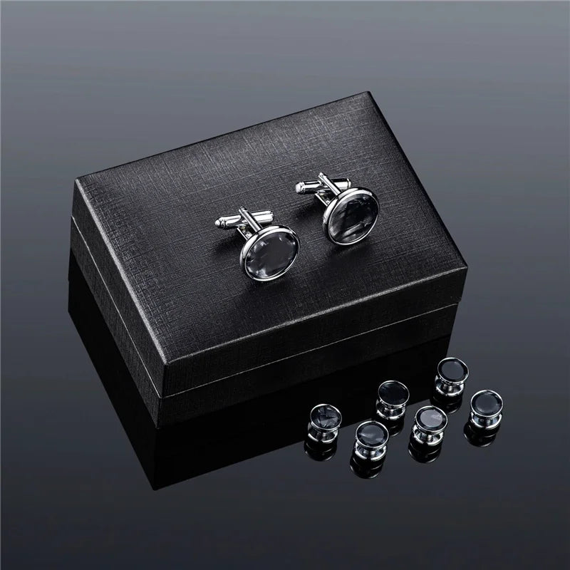 Wedding Cufflinks Tuxedo Studs Set Men Accessories Cufflinks in USA