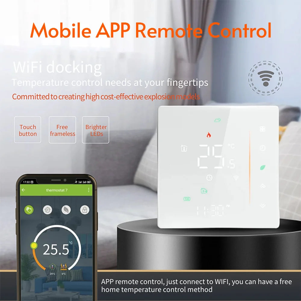 WiFi Smart Thermostat Temperature Controller Weekly IN USA.