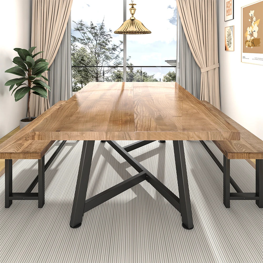 Solid Wood Dining Bench Person,Kitchen Table Bench in USA.