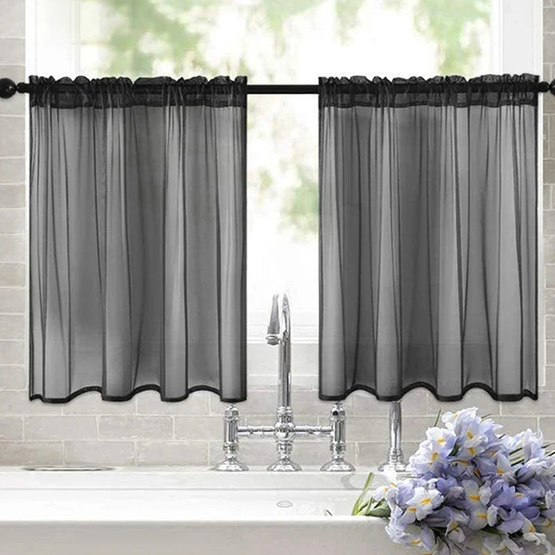 Short Curtains Living Room Bedroom Curtains in USA