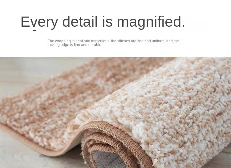 Bathroom Rugs Mat Simple Home Flocking Carpet Extra Soft in USA.