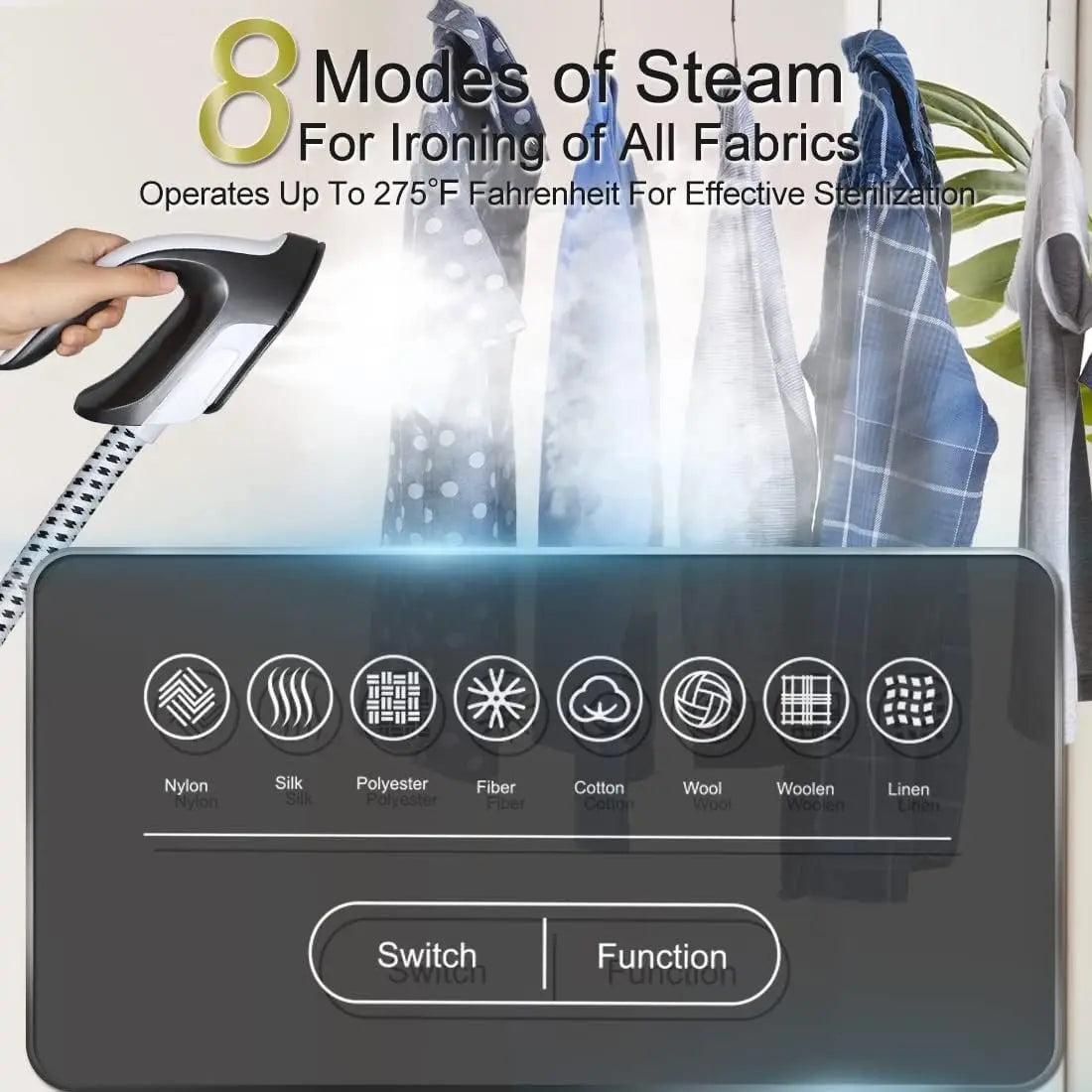 Steamer Clothes Standing, Powerful Upright Clothes Steamer IN USA.