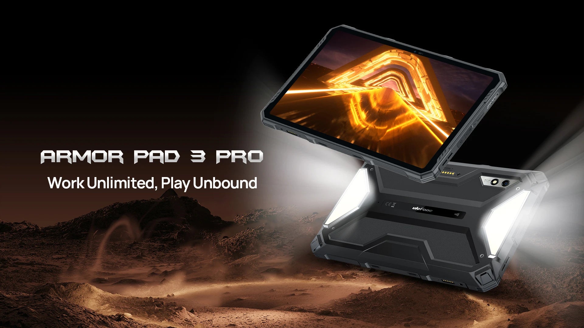 Ulefone Armor Pad Pro Rugged Tablet MediaTeK IN USA.