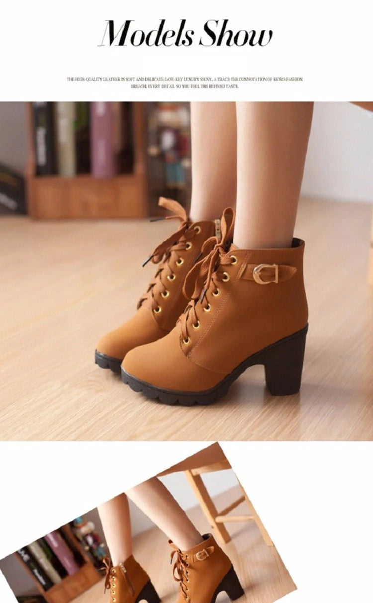 New Spring Winter Women Pumps Boots High Quality in USA