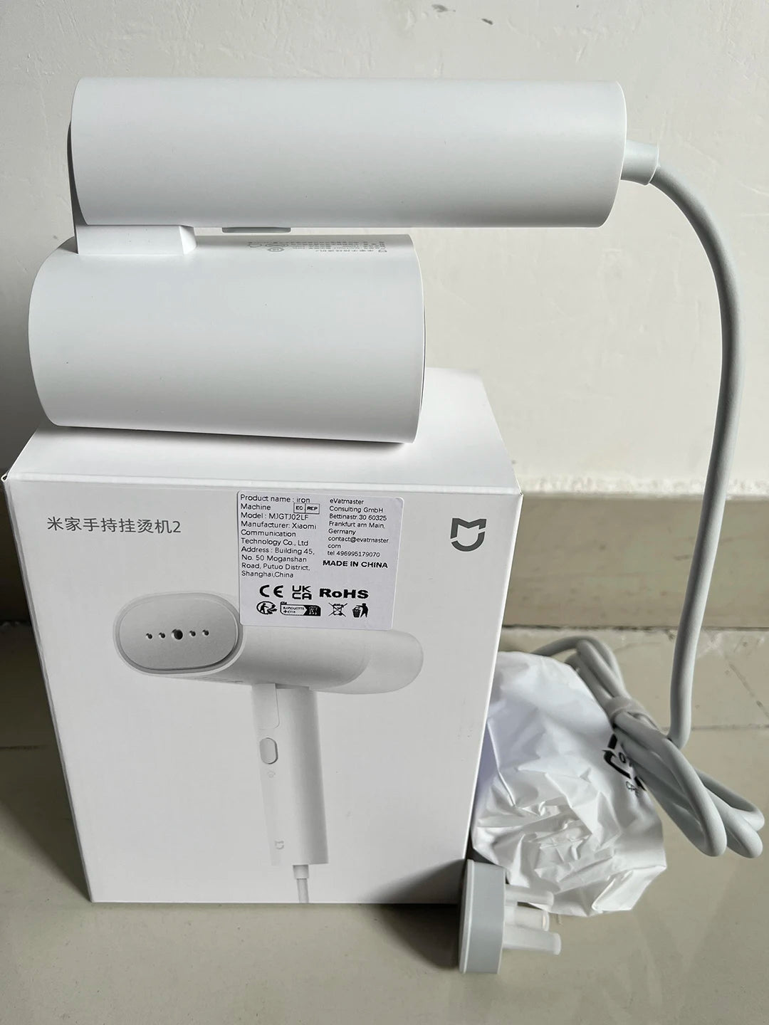 Xiaomi Mijia Garment Steamer Foldable Handheld Clothes IN USA.