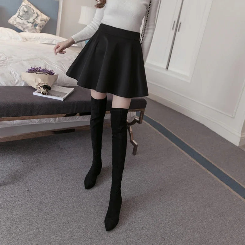 Korean Style Women'S Skirt Harajuku Punk Female Ladies in USA