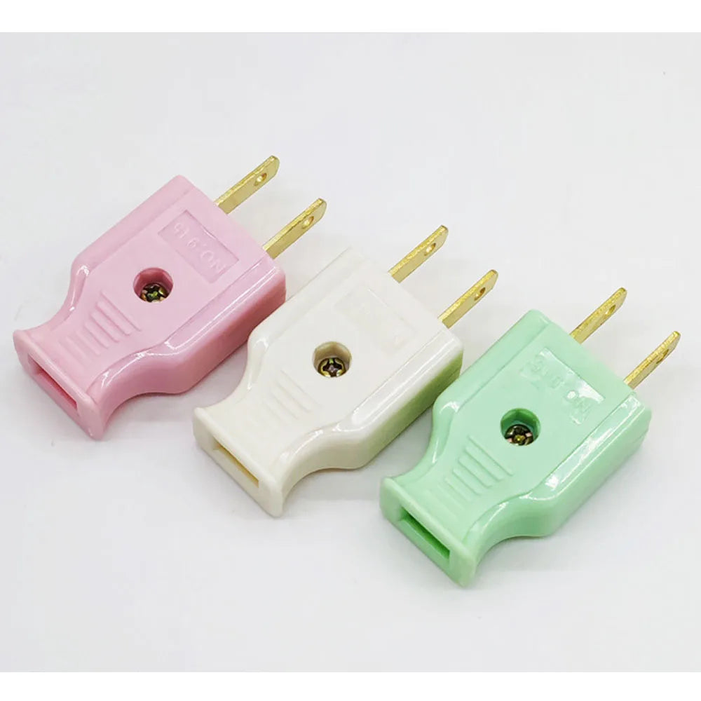 Thailand Japan American Wiring Plug Adapter US Assemble 2Pole Power Co