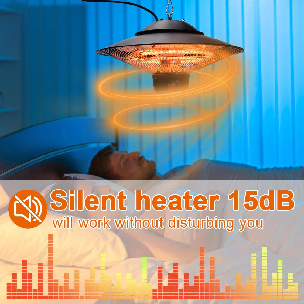 Hanging Electric Heater Living Room Heater Fan Heating IN USA.