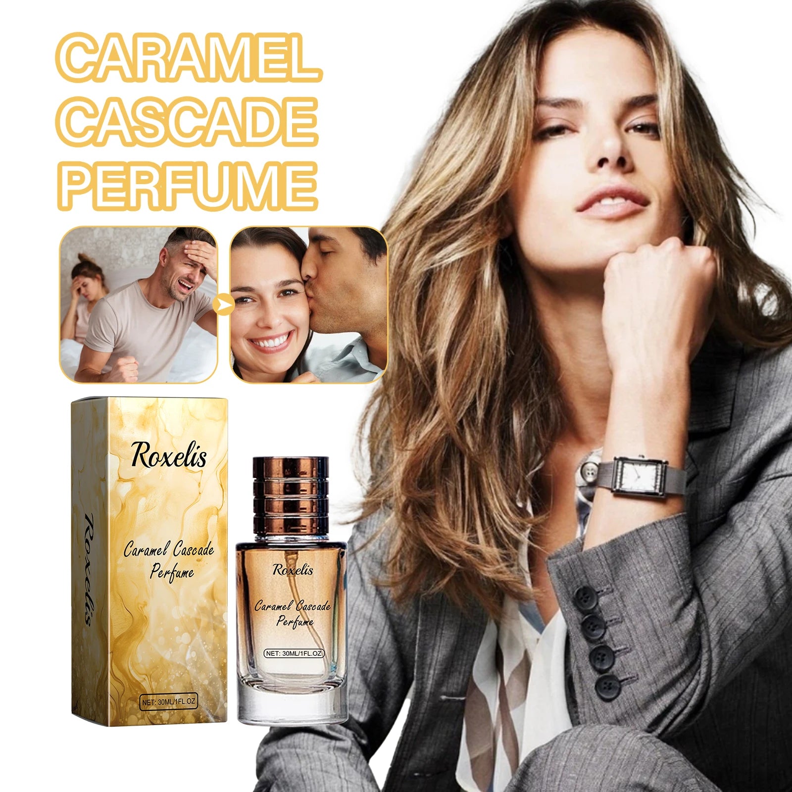 ROXELIS Caramel Cascade Perfume Spray Perfumes in USA