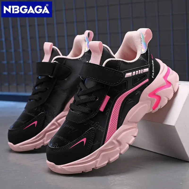 Kids Casual Pink Girls Leather Shoes Fashion in USA