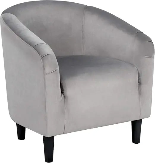 Modern Accent Chair Comfy Velvet Armchair Club Sofa IN USA.