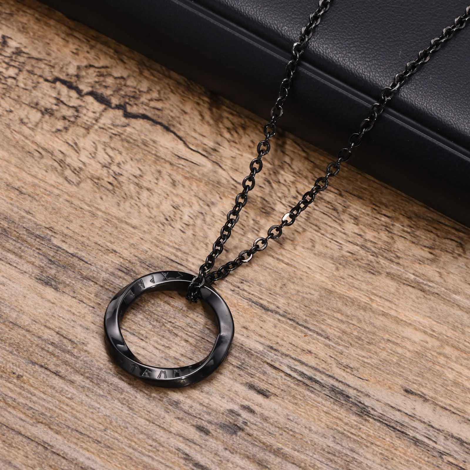 New Stylish Norse Viking Necklaces Men, Waterproof Stainless in USA