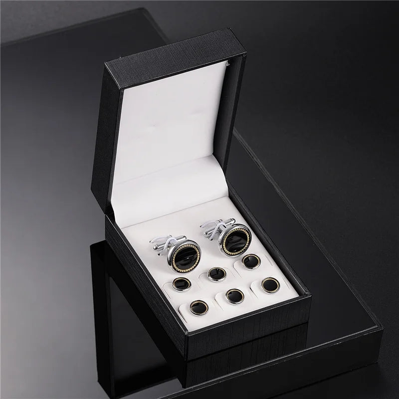 Wedding Cufflinks Tuxedo Studs Set Men Accessories Cufflinks in USA