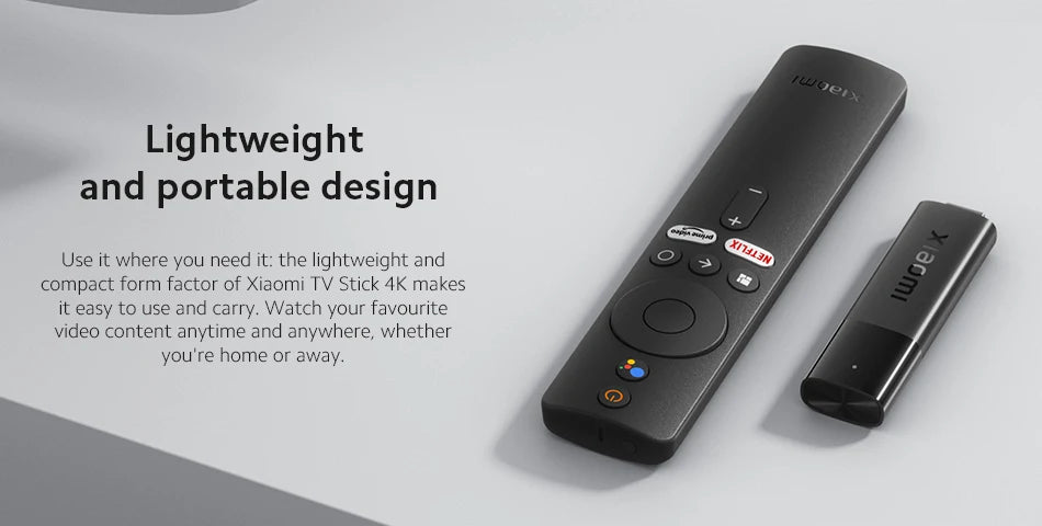 Global Version Xiaomi TV Stick Android Portable TV Dongle IN USA.