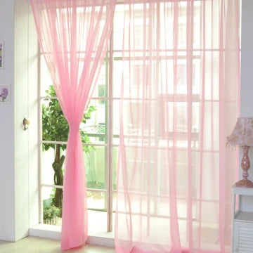 Tulle Curtains The Kitchen Living Room Solid Sheer Curtains in USA.