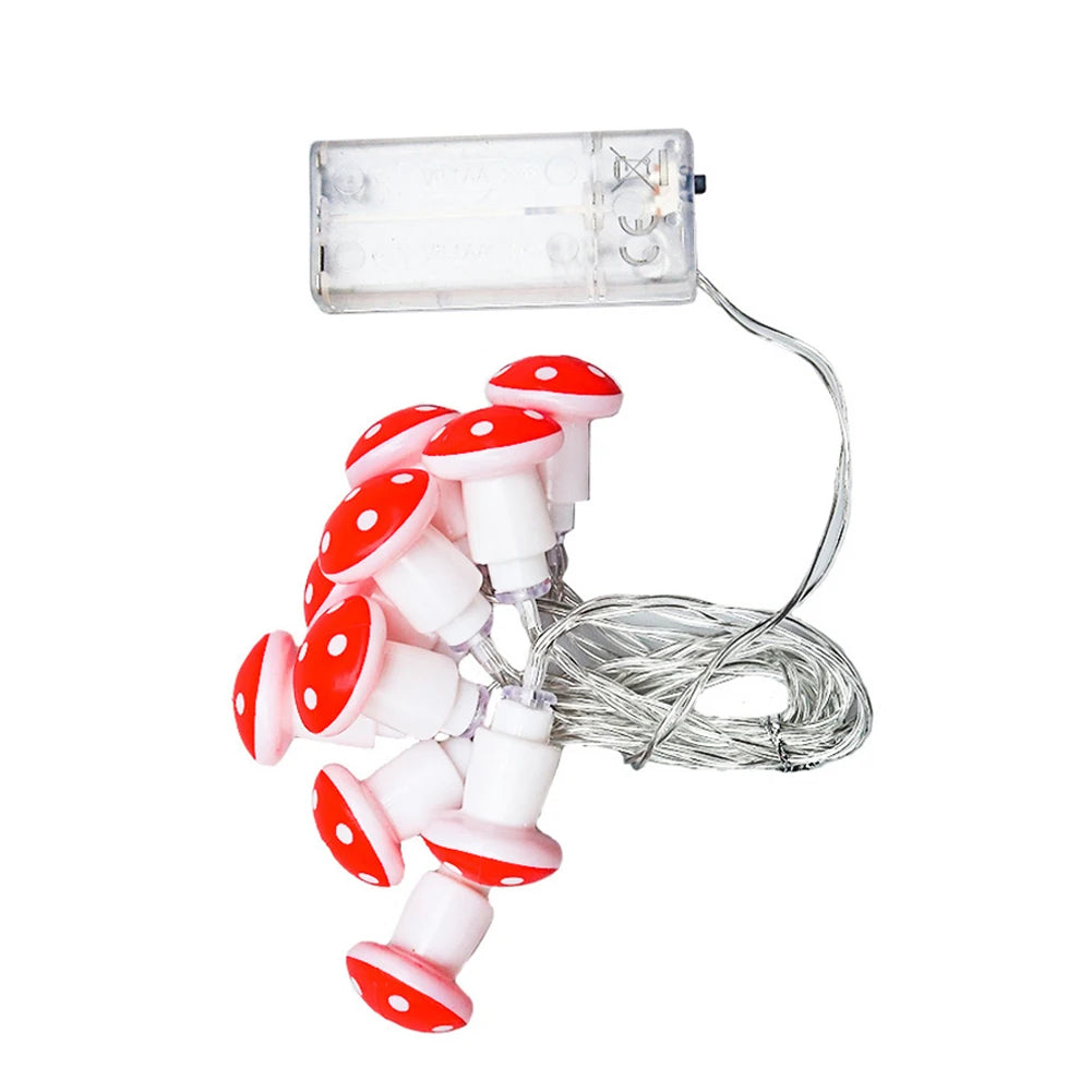 Leds Mushroom LED Fairy Lights USB/Battery String Light in USA