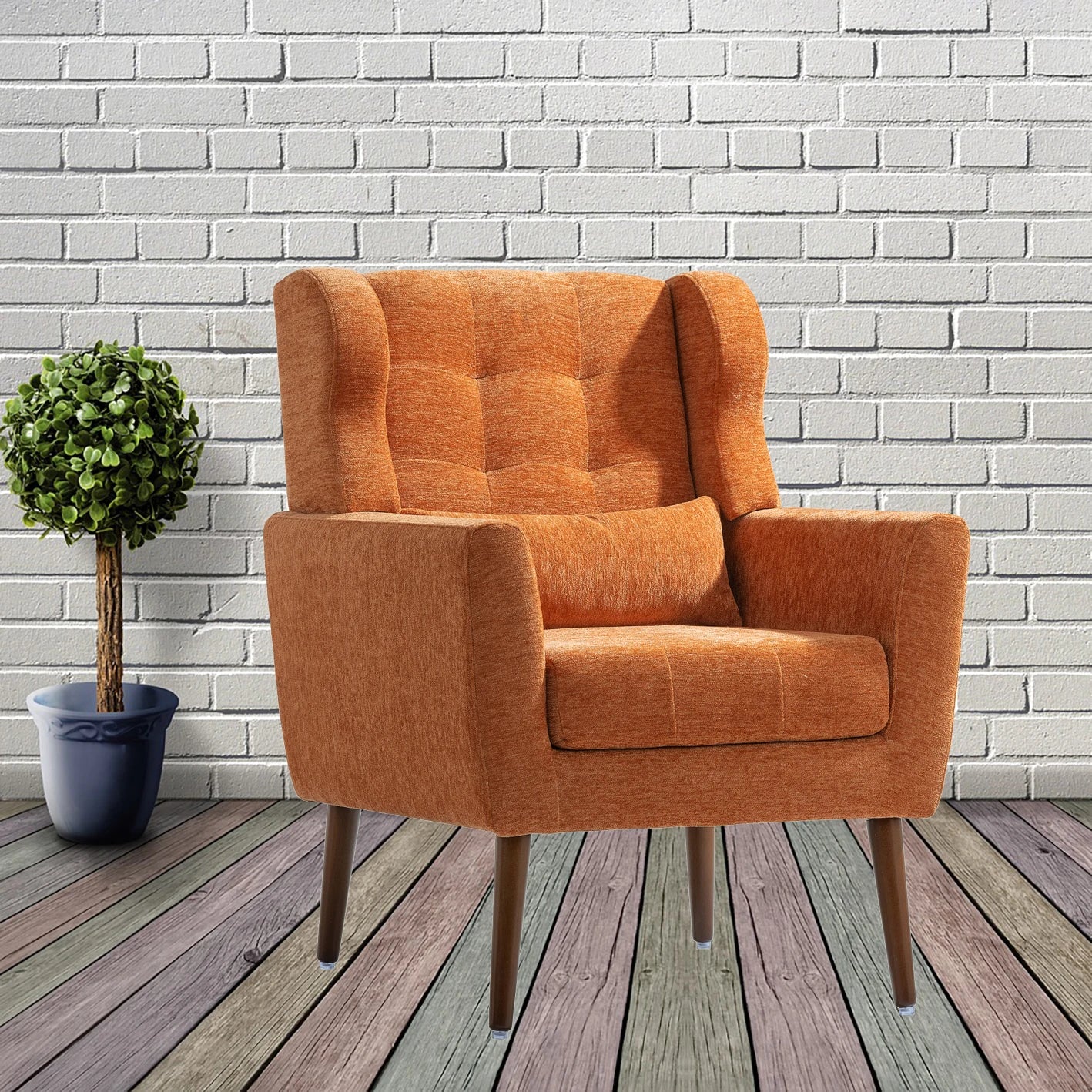 Modern Accent Chair,Chenille Arm Chair Living Room,in USA.