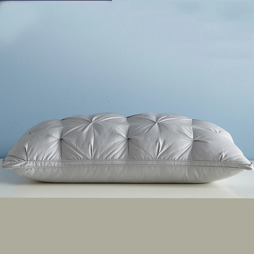 Goose Down Pillow Sleep Gift Down-proof Queen King