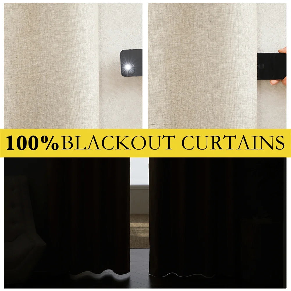 RYB HOME Blackout Curtain Panels Thermal Insulated White Thermal in USA