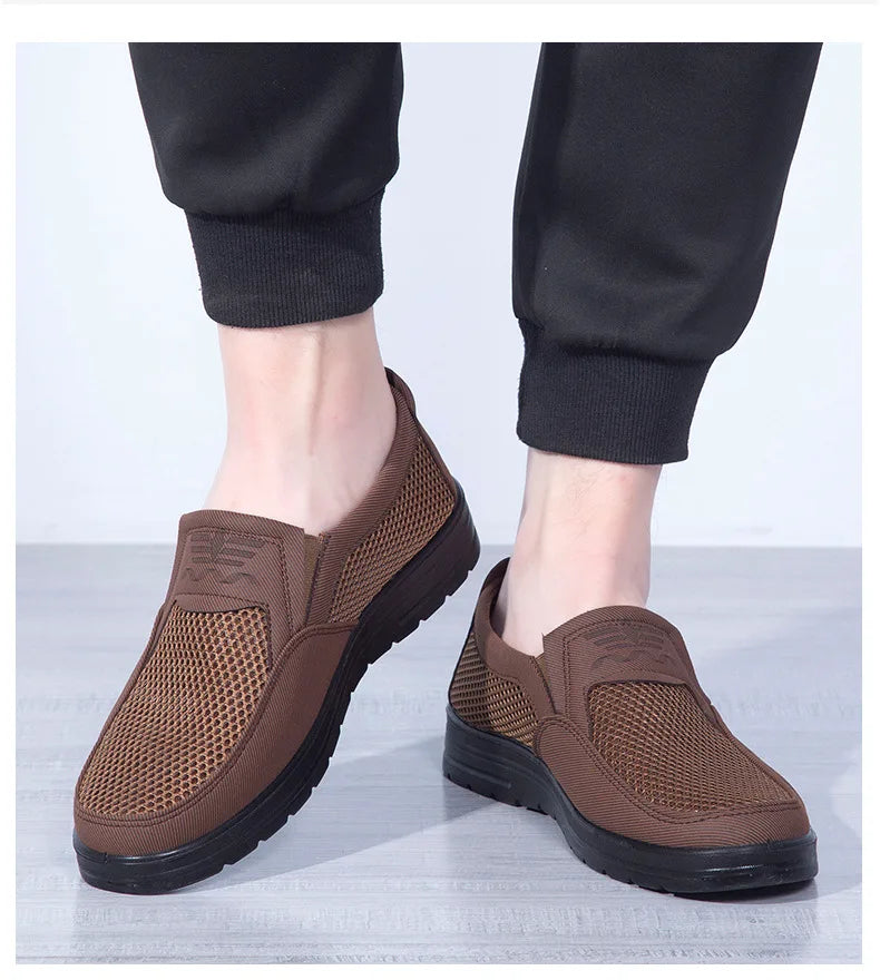 Men Fashion Casual Walking Shoes Breathable Mens Loafers in USA