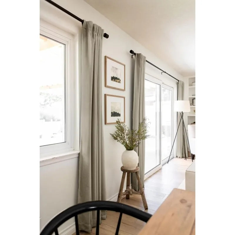 Blackout Shield Linen Blackout Curtains Bedroom in USA