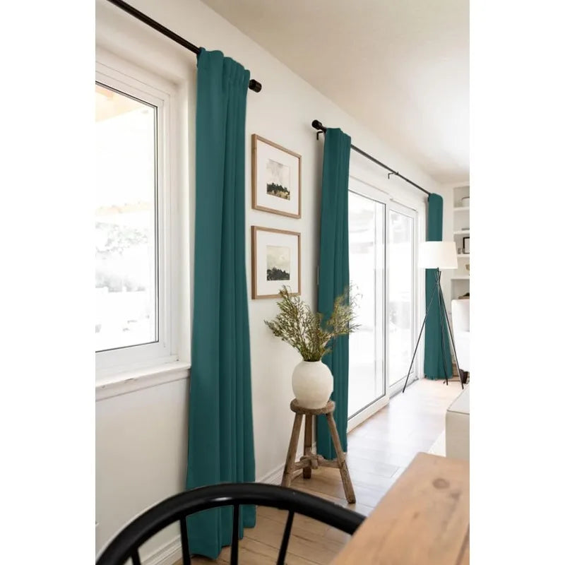 Blackout Shield Linen Blackout Curtains Bedroom in USA