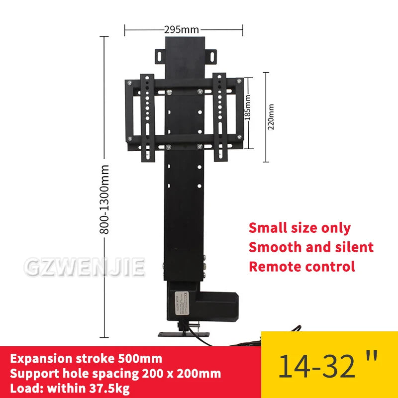 Motorized TV Lift for TVs Height Adjustable TV Stand in USA.